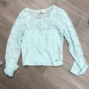 Abercrombie lace crop top